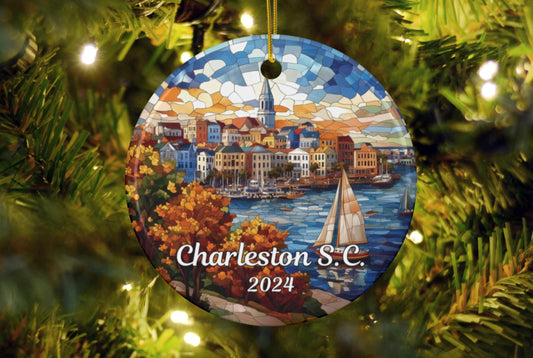 Charleston South Carolina  Christmas Ornament