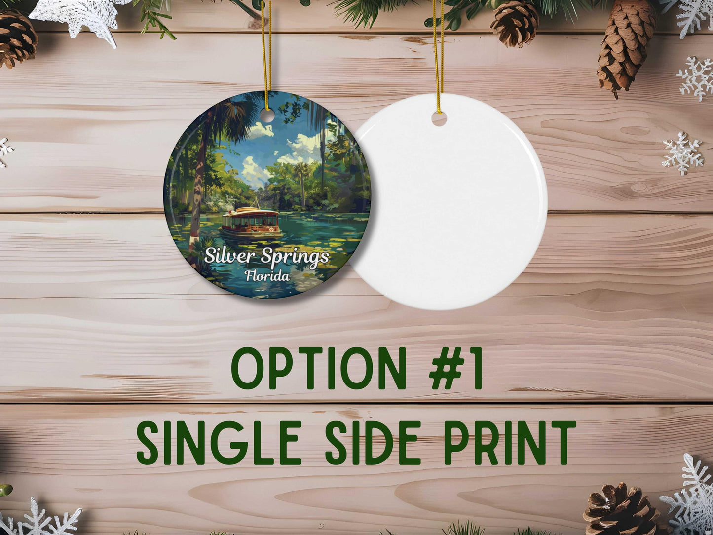 Silver Springs State Park Ceramic Ornament