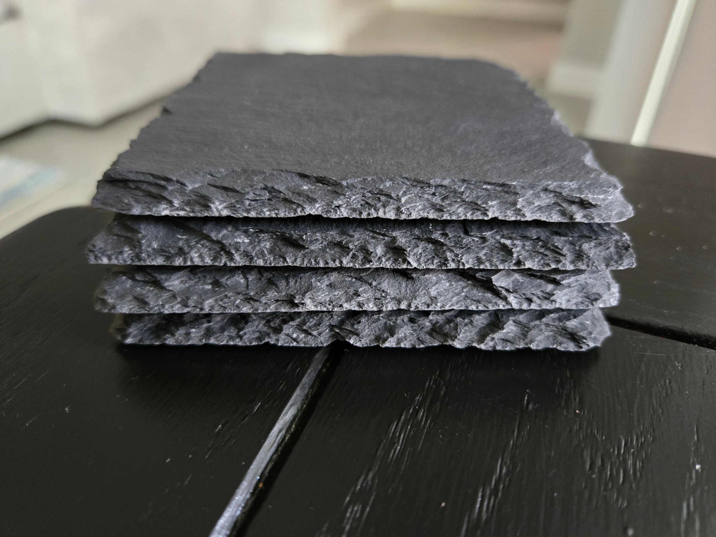 All-Star Resort Drink Coasters, 4 Engraved Slate Coasters