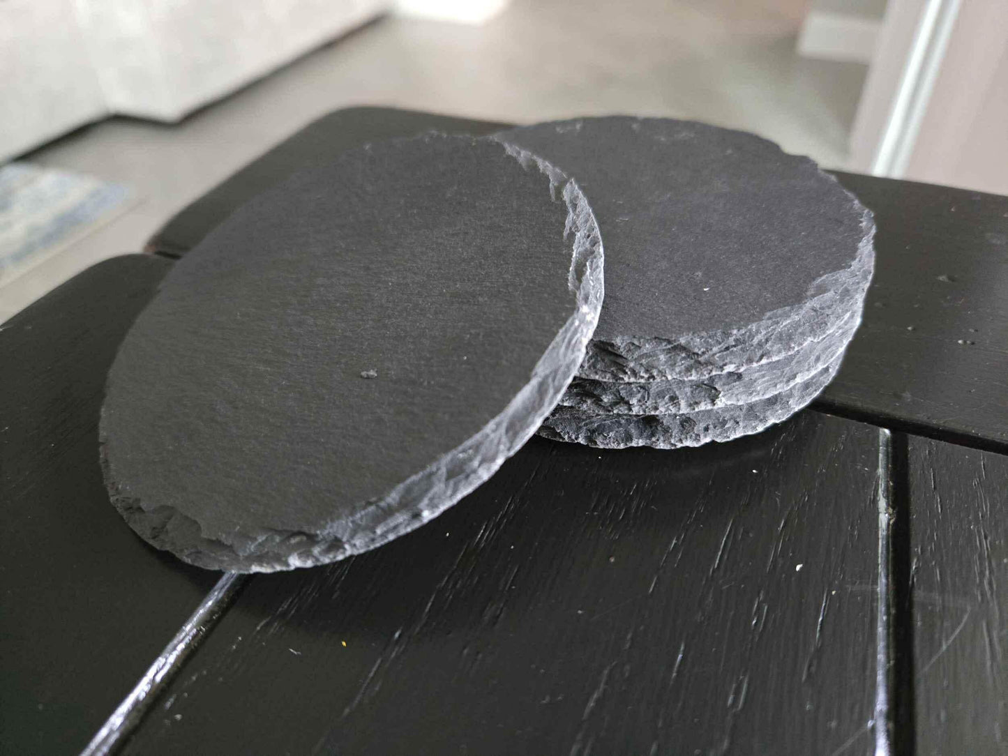 Slate RV Camping Coasters Set of 4