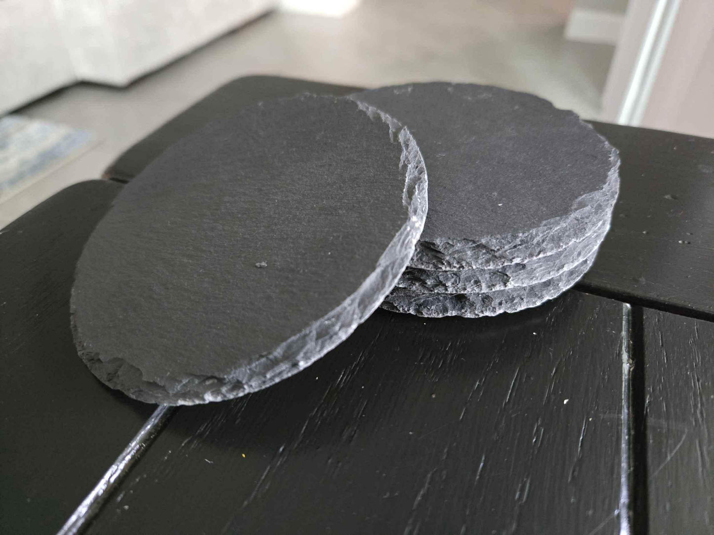 Personalized US Army Coasters, Set of 4 Engraved Slate Drink Coasters