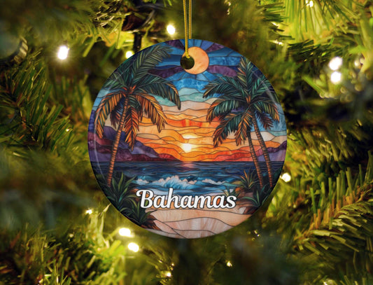 Bahamas Christmas Ornament