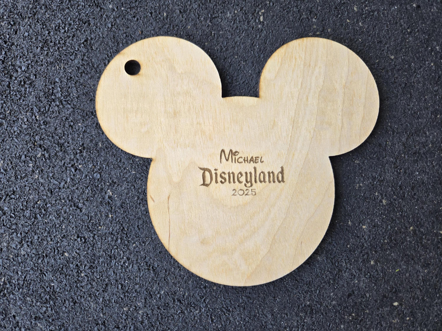 Personalized Disney Parks Autograph Card, Mickey & Minnie Autograph Ornaments