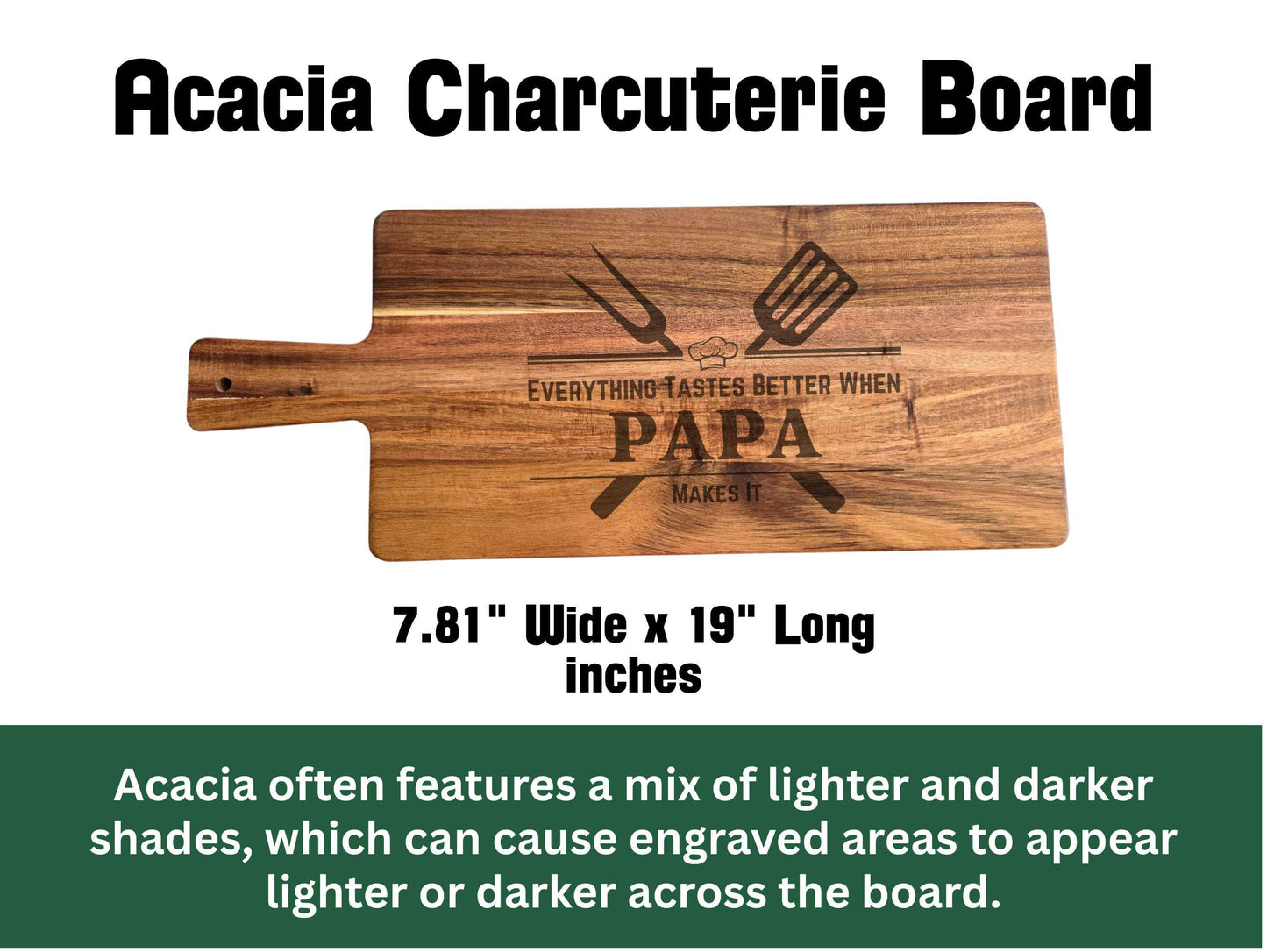 Everything Tastes Better When You Make It, Personalized Cutting Board