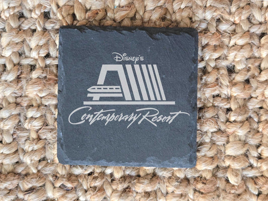 Disney's Contemporary Resort Coasters Set of 4