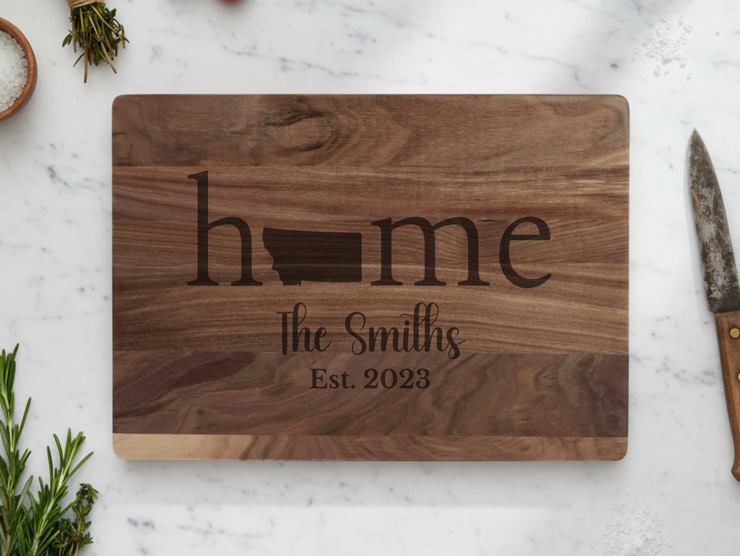 Montana Home Walnut Cutting Board