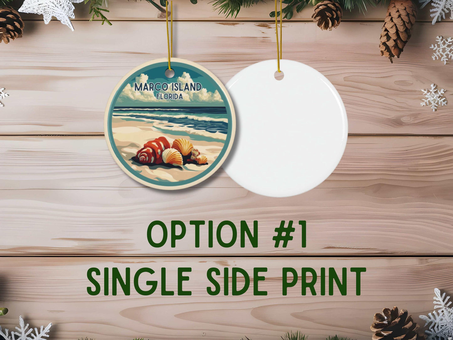 Marco Island Florida Ornament