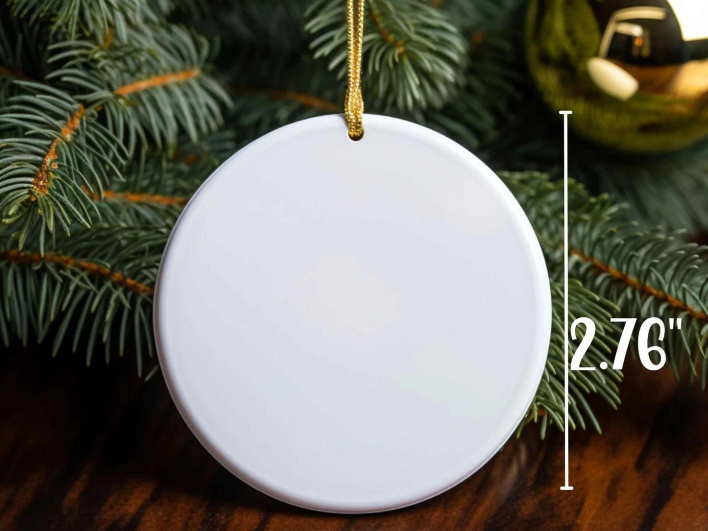 Big Island Hawaii Illustrated Ornament