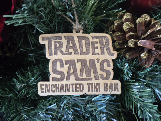 Trader Sames Enchanted Tiki Bar Ornament