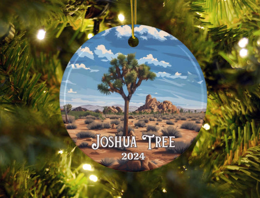 Joshua Tree Illustrated Ornament