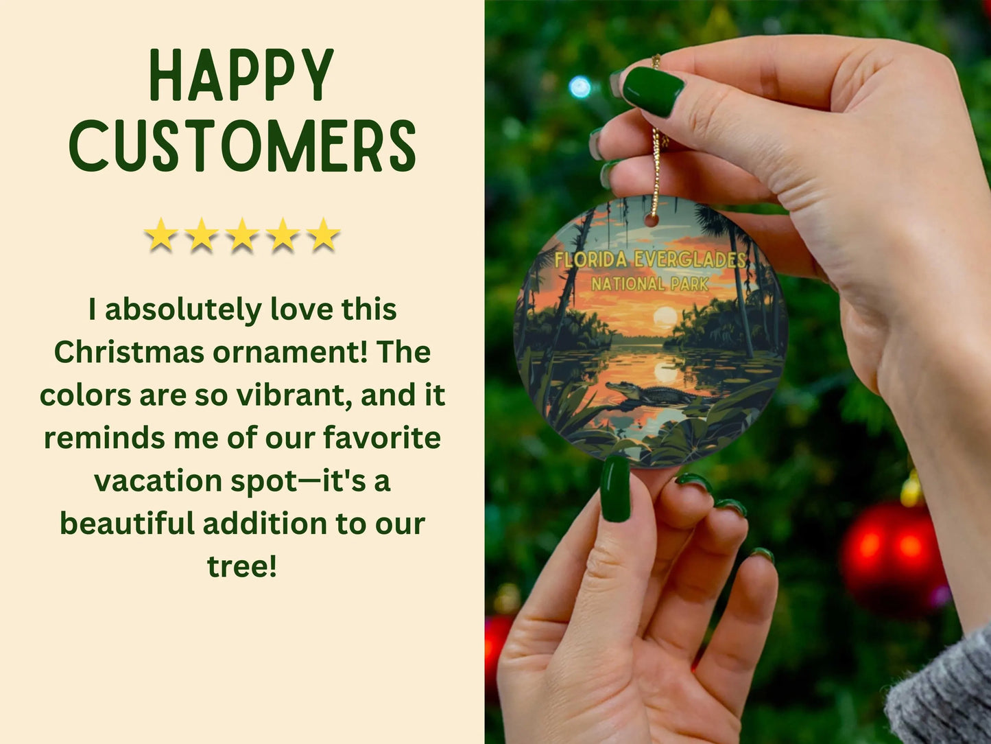 Florida Everglades National Park Ornament