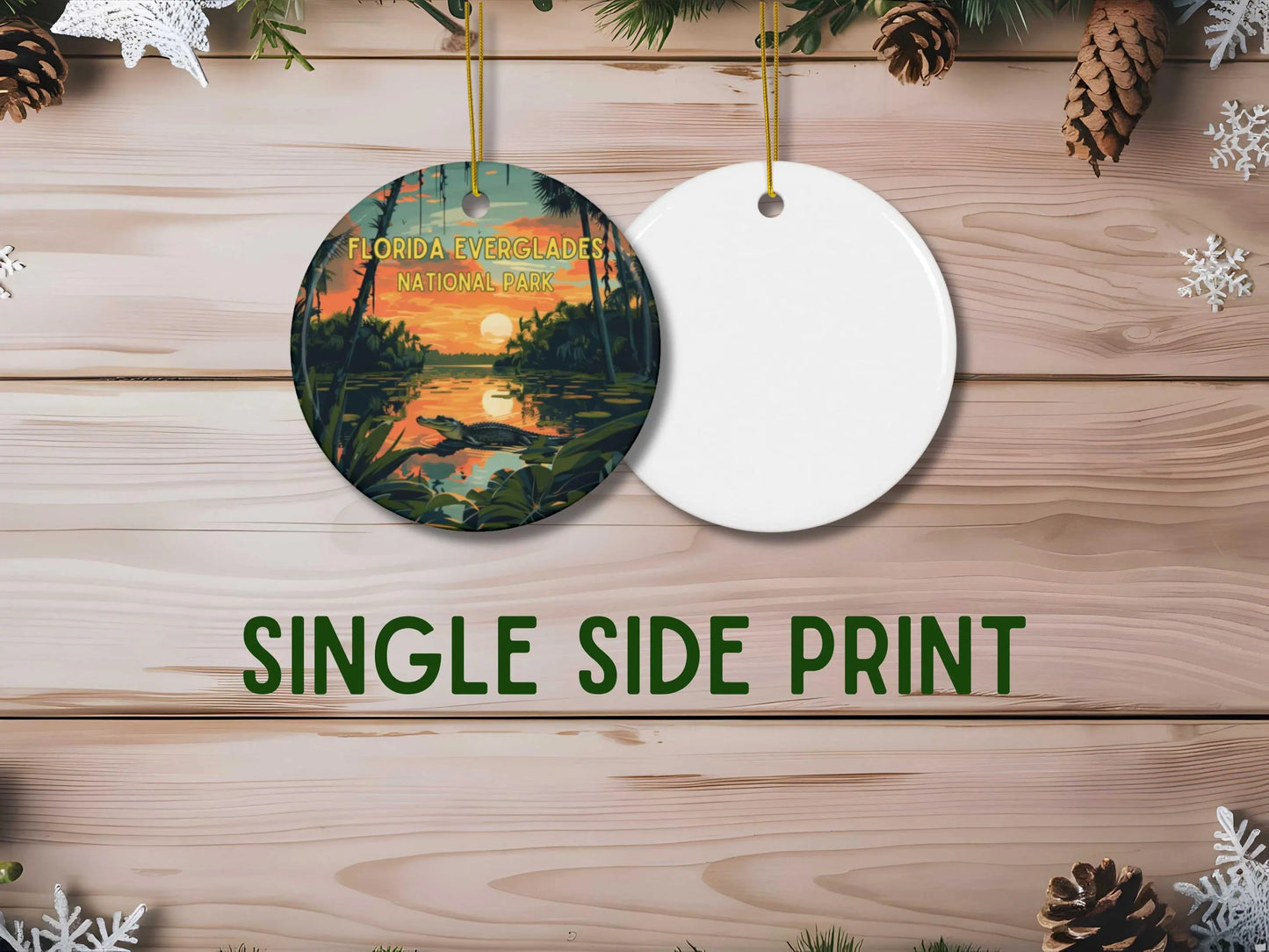 Florida Everglades National Park Ornament