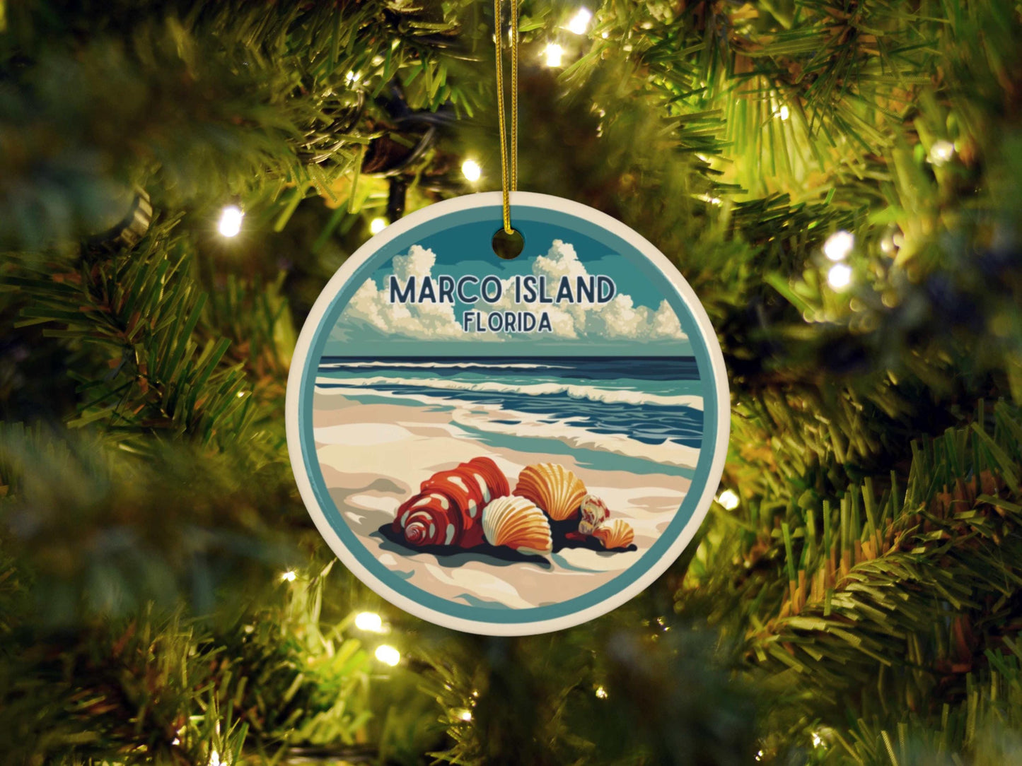 Marco Island Florida Ornament