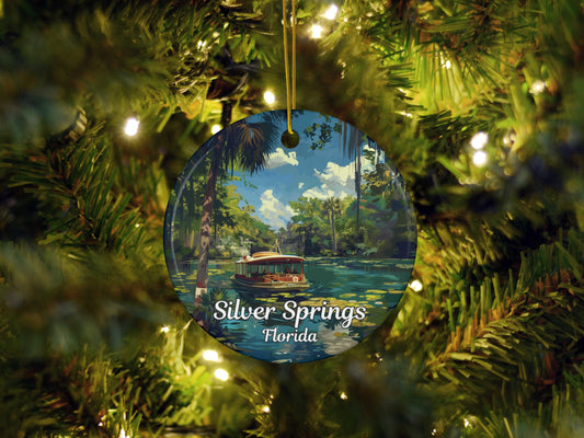 Silver Springs State Park Ceramic Ornament