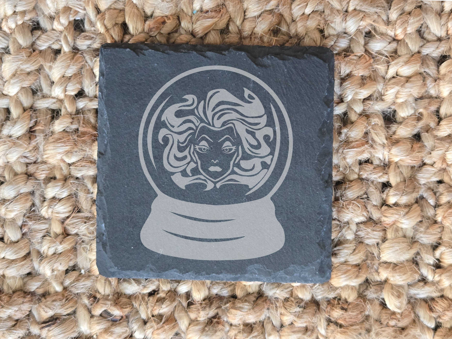 Haunted Mansion Slate Drink Coasters