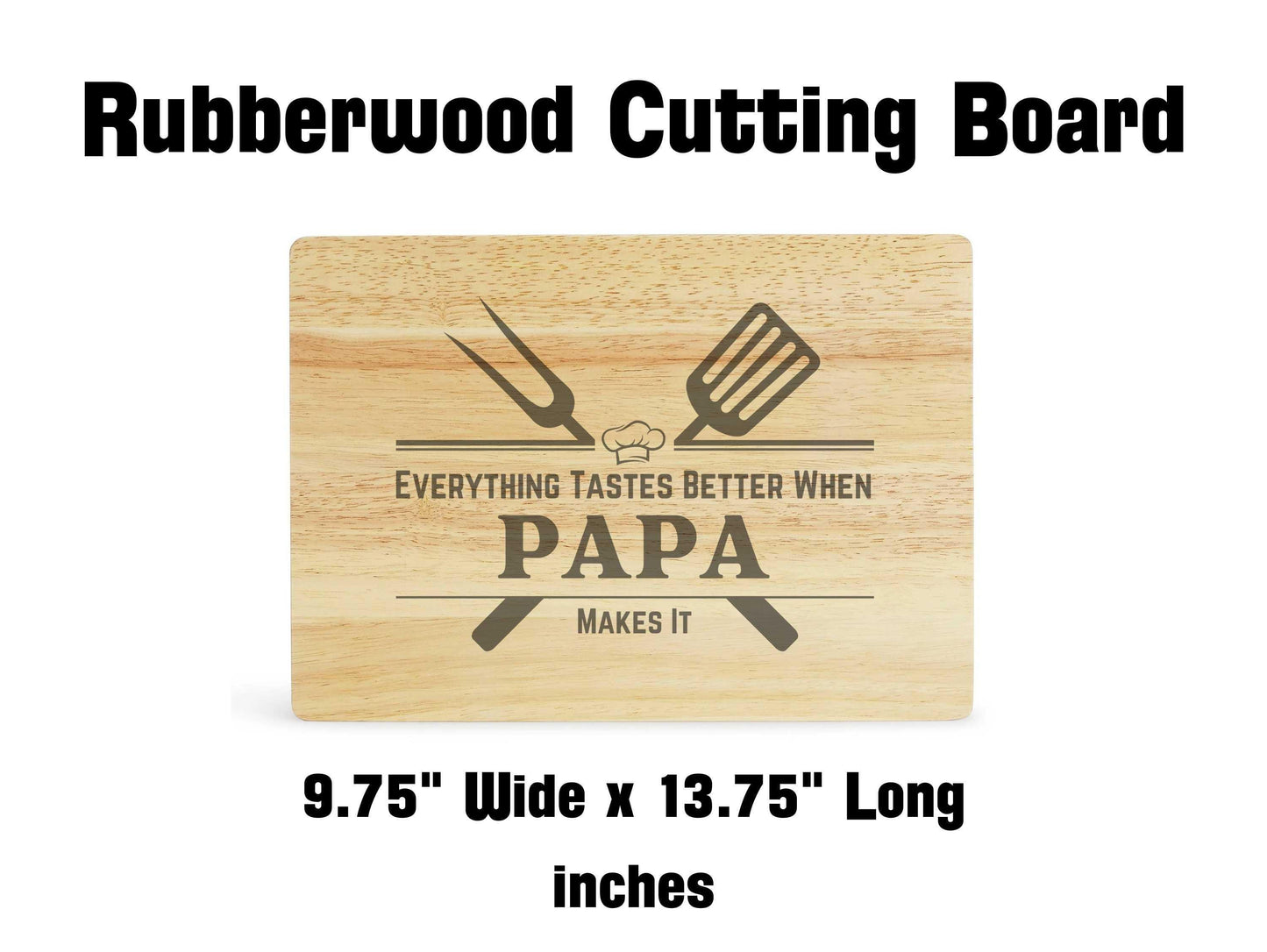Everything Tastes Better When You Make It, Personalized Cutting Board