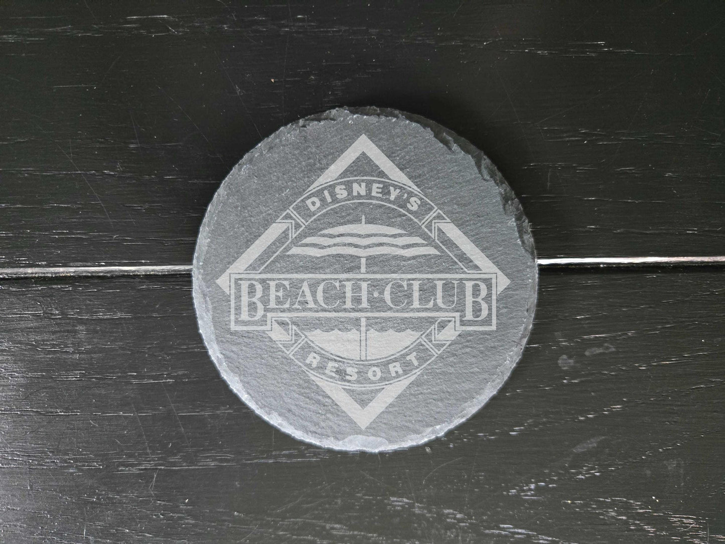 Disney's Beach Club Resort Stone Coasters, Set of 4