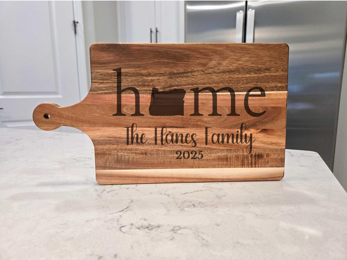 Oregon Home Engraved Cutting Board