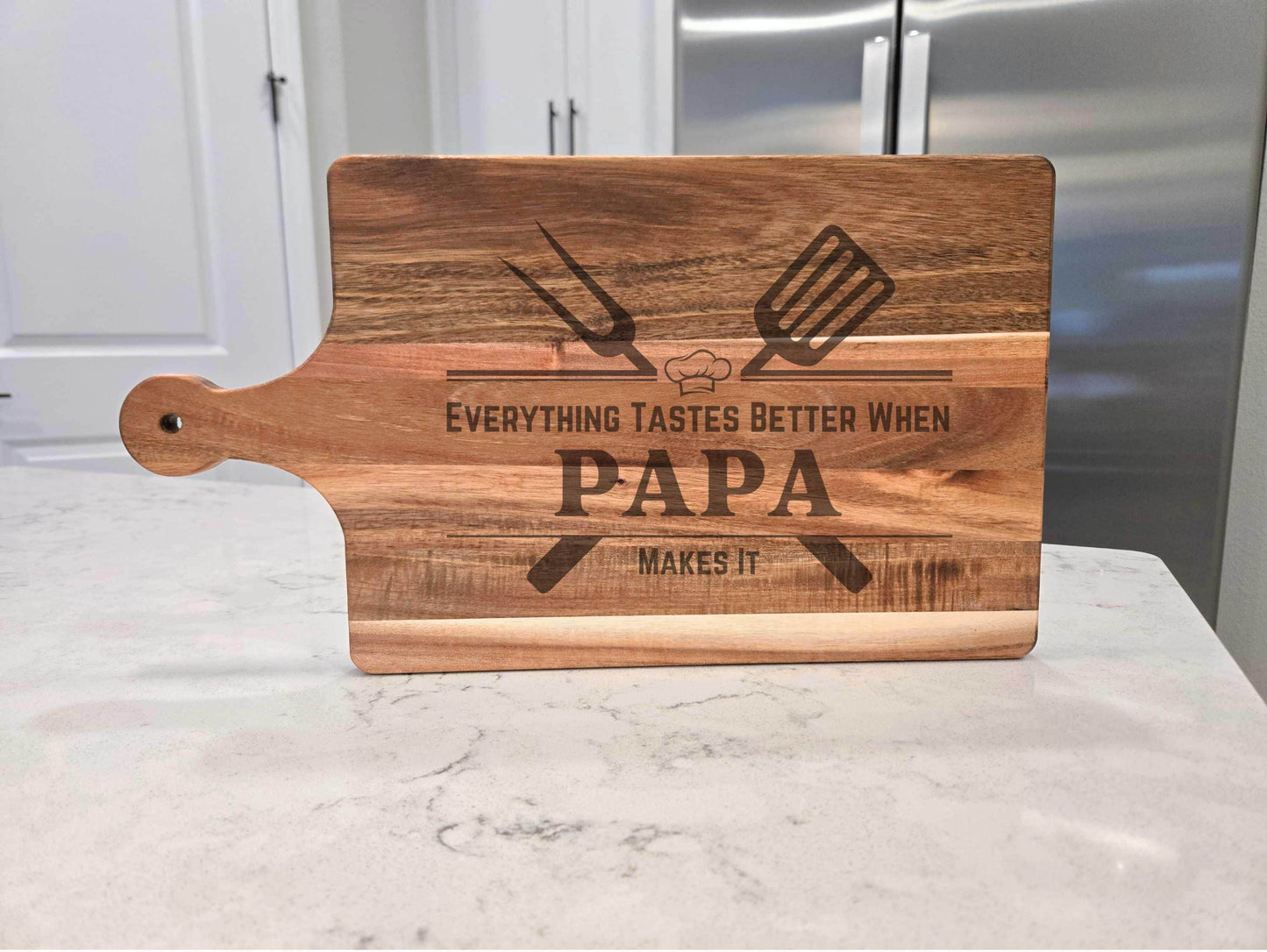 Everything Tastes Better When You Make It, Personalized Cutting Board