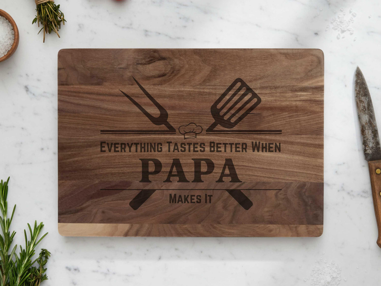 Everything Tastes Better When You Make It, Personalized Cutting Board