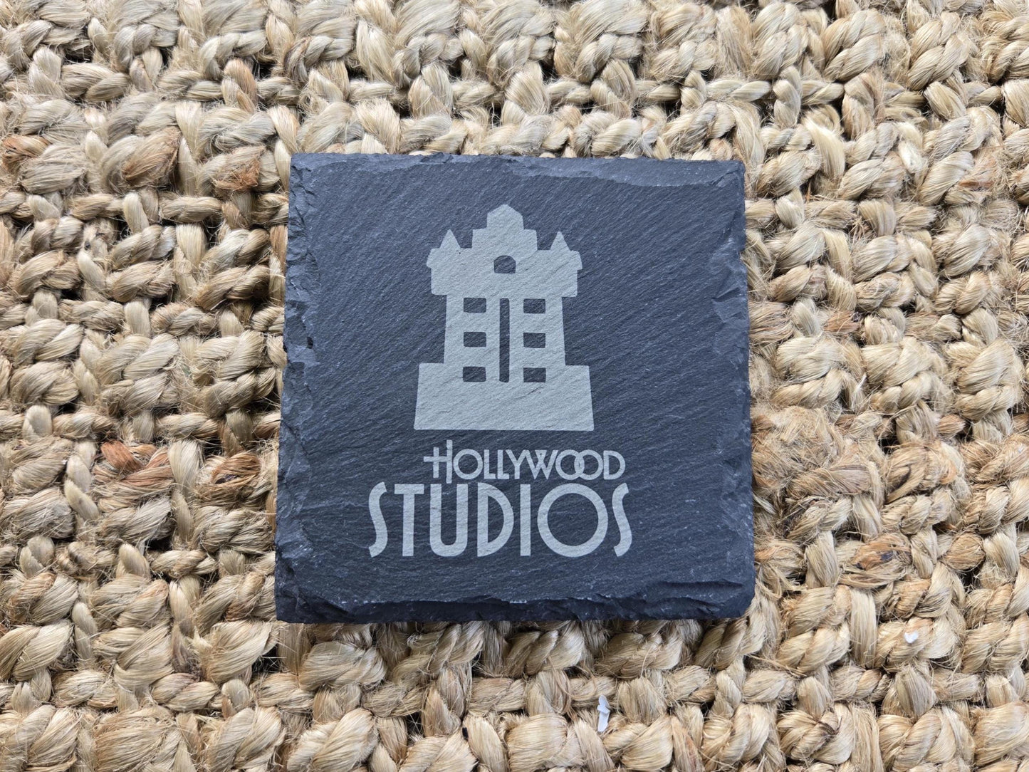 Disney World Four Parks Engraved Coasters, Set of 4