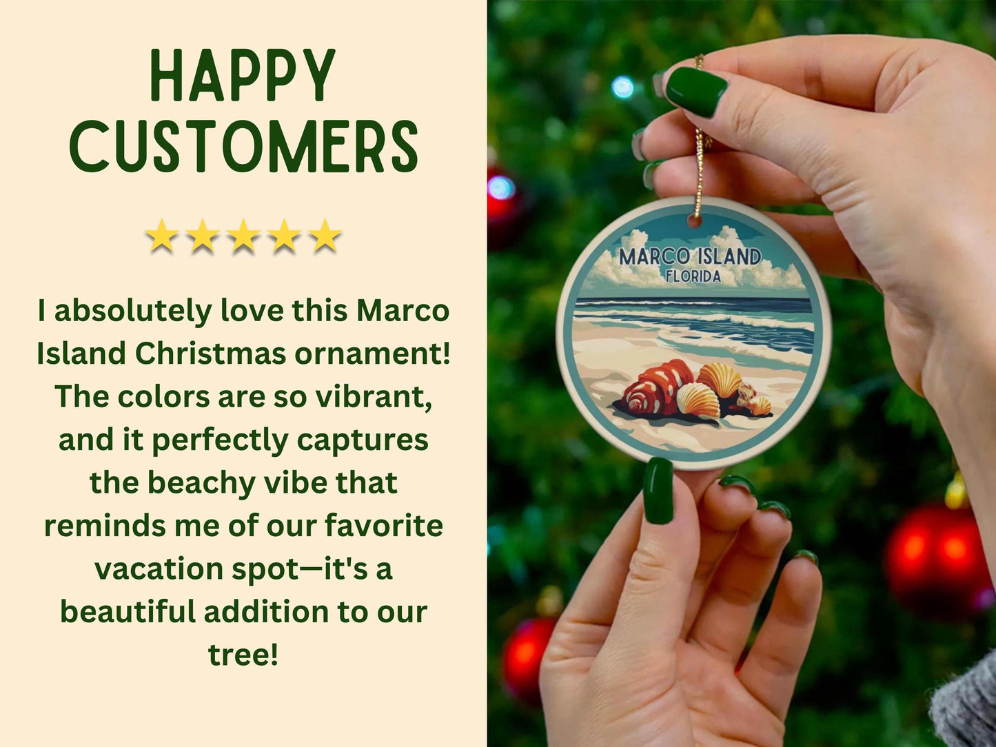Marco Island Florida Ornament