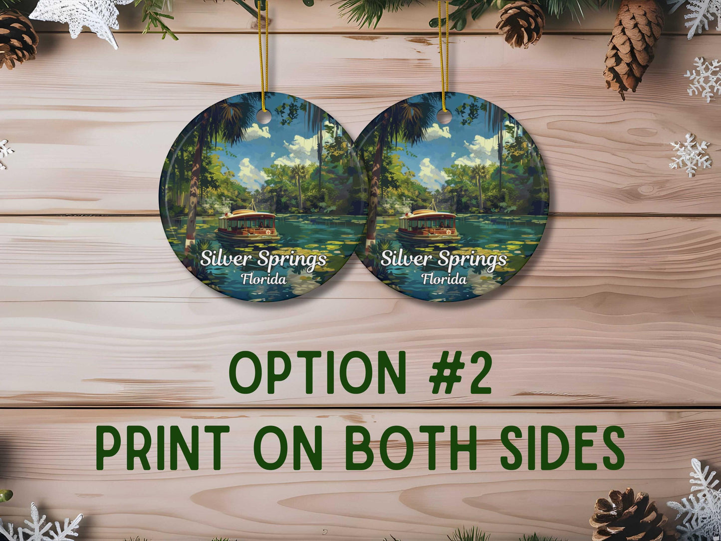 Silver Springs State Park Ceramic Ornament