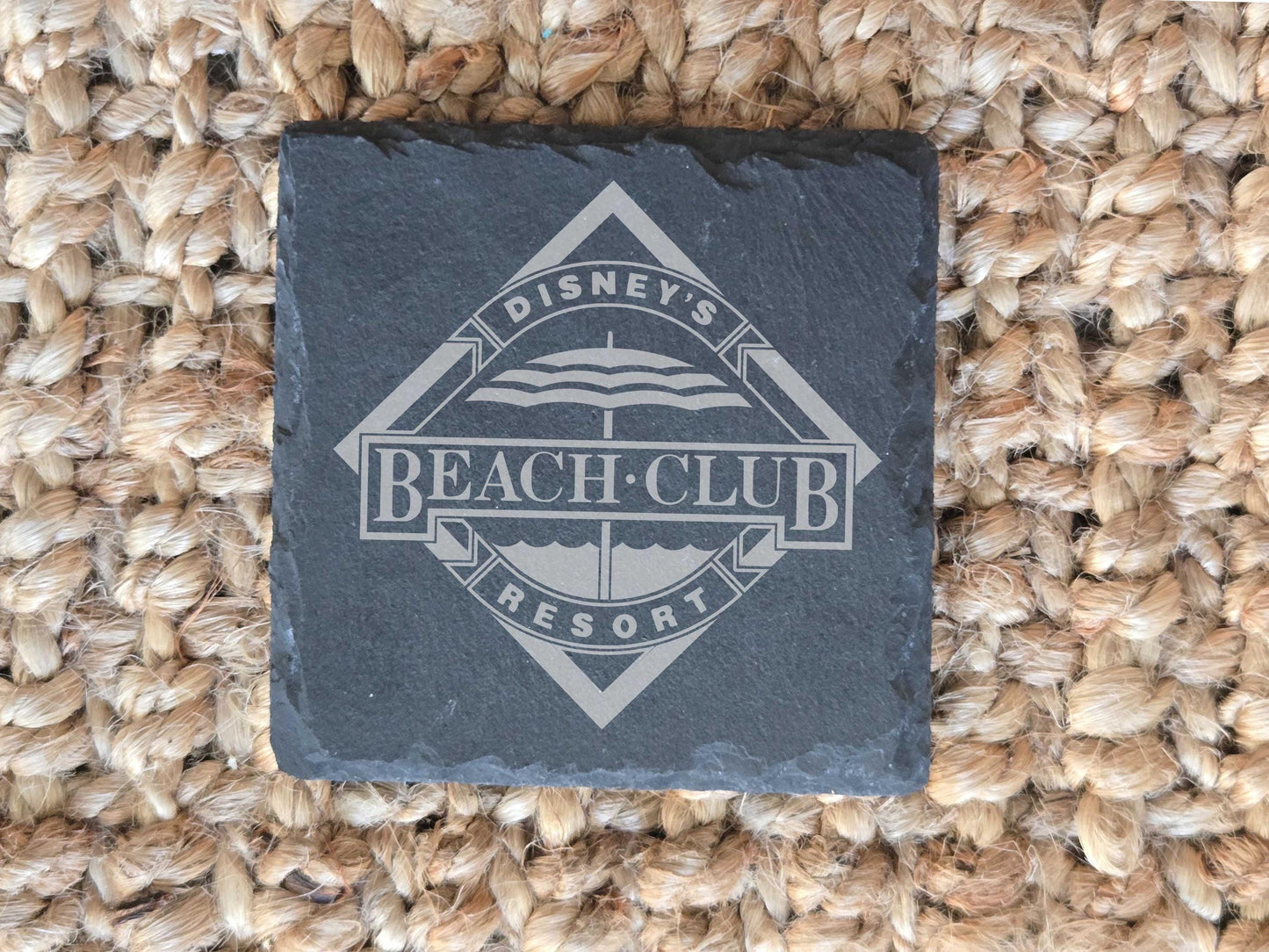 Disney's Beach Club Resort Stone Coasters, Set of 4