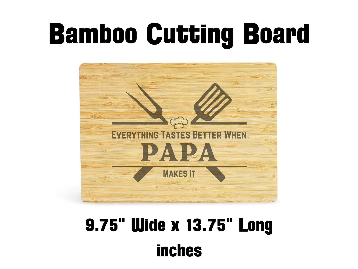 Everything Tastes Better When You Make It, Personalized Cutting Board