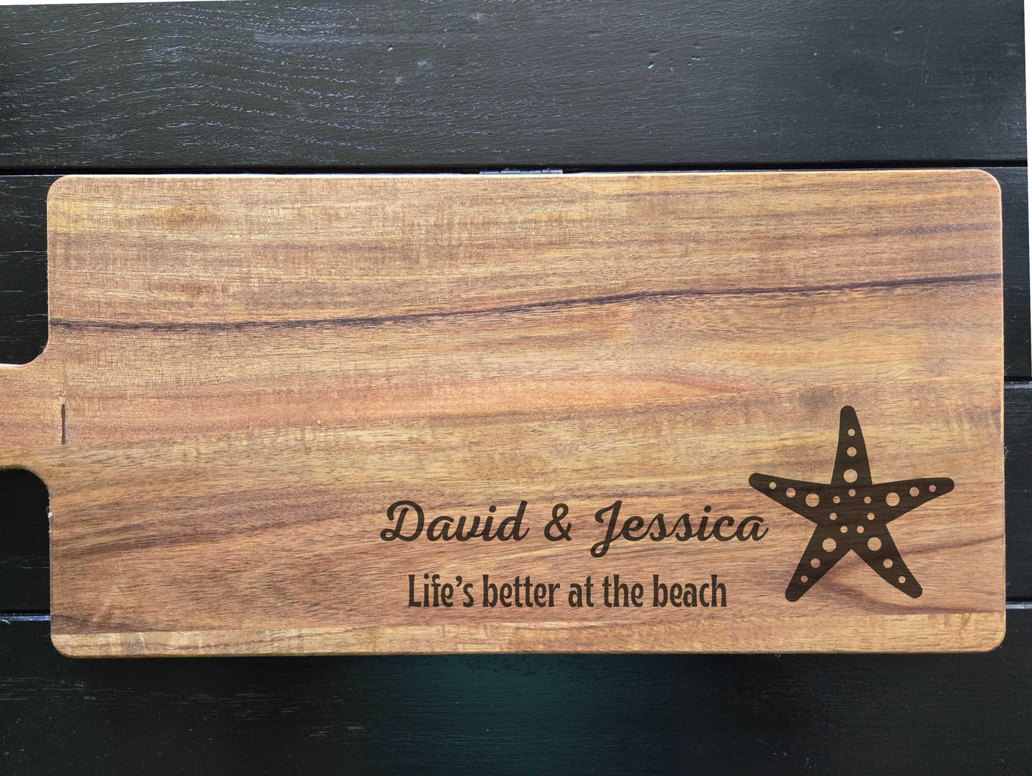 Starfish Beach Themed Cutting Board