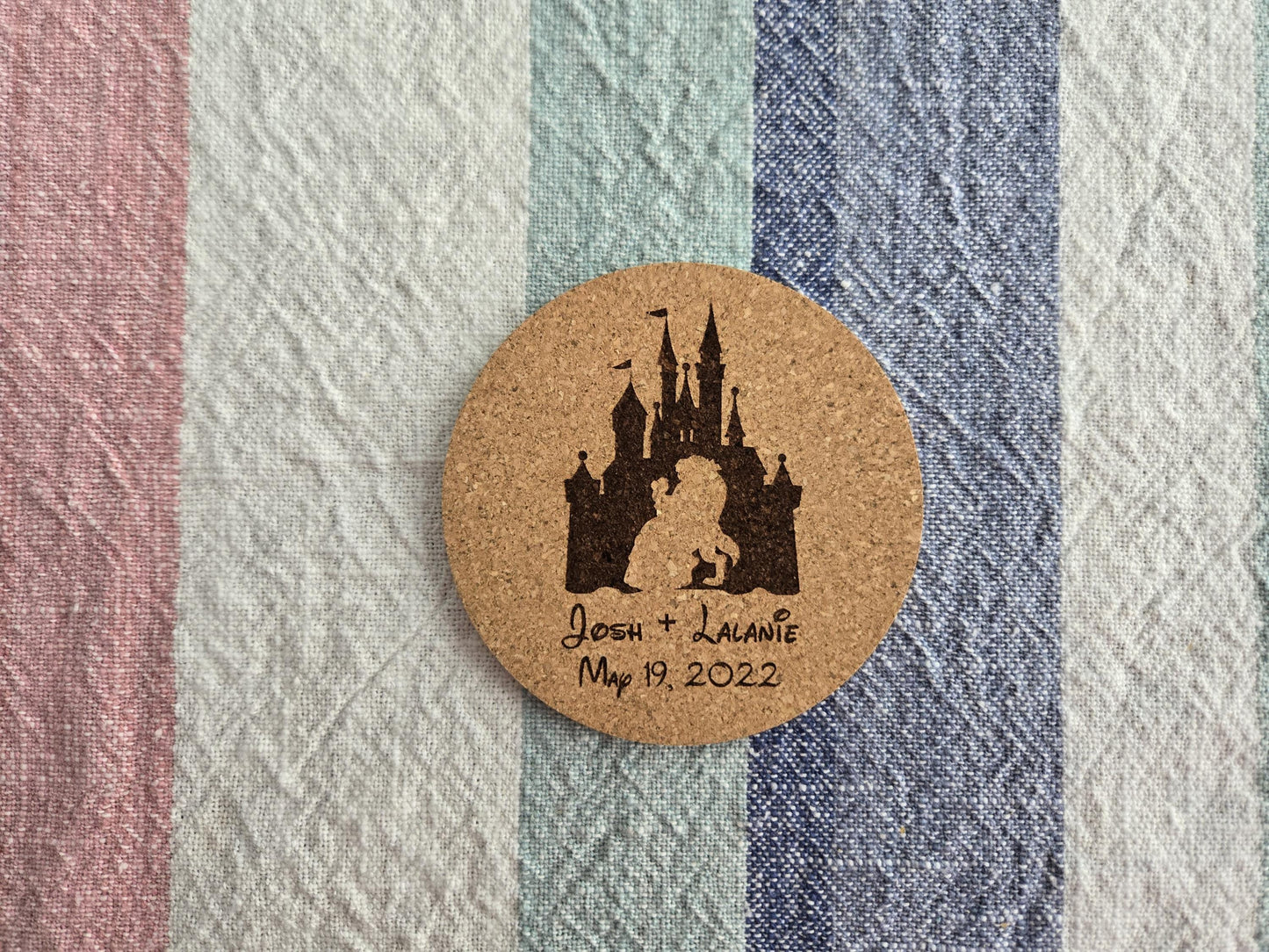 Fairytale Wedding Favor Drink Coasters, Disney Inspired Wedding Favors, Wedding Coasters for Receptions Gifts, Wedding Favors For Guests