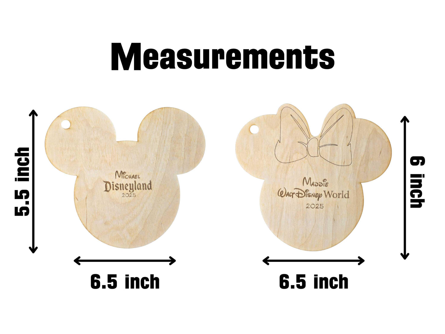 Santa Mickey Disney Parks Autograph Ornament