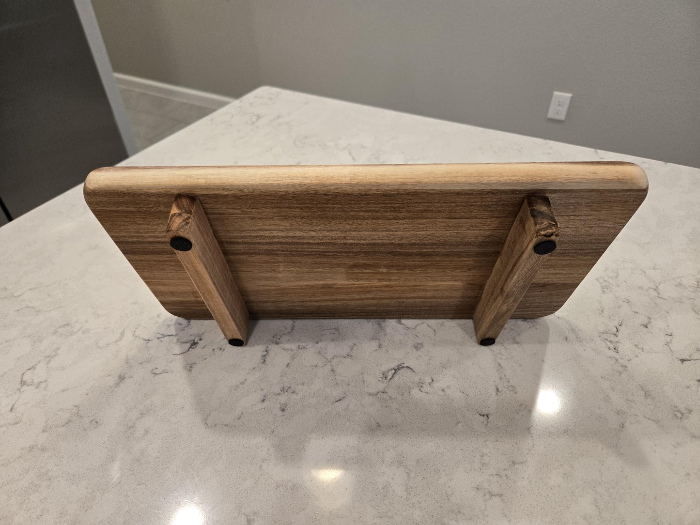 Engraved Acacia Wood Serving Tray, Personalized Father's Day Gift
