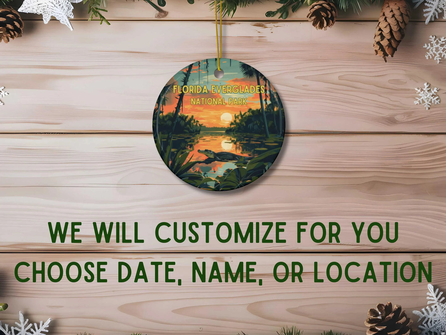 Florida Everglades National Park Ornament