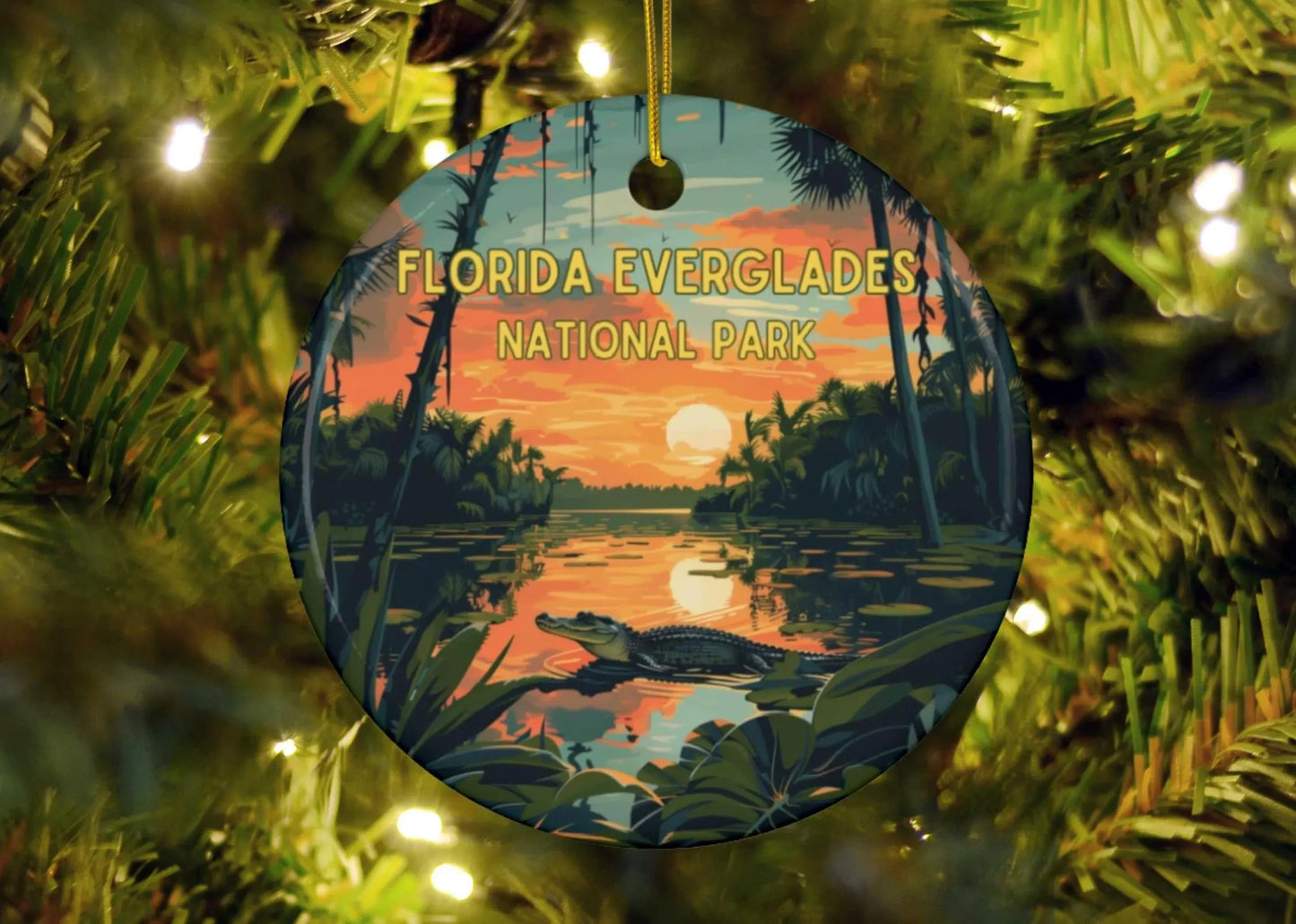 Florida Everglades National Park Ornament