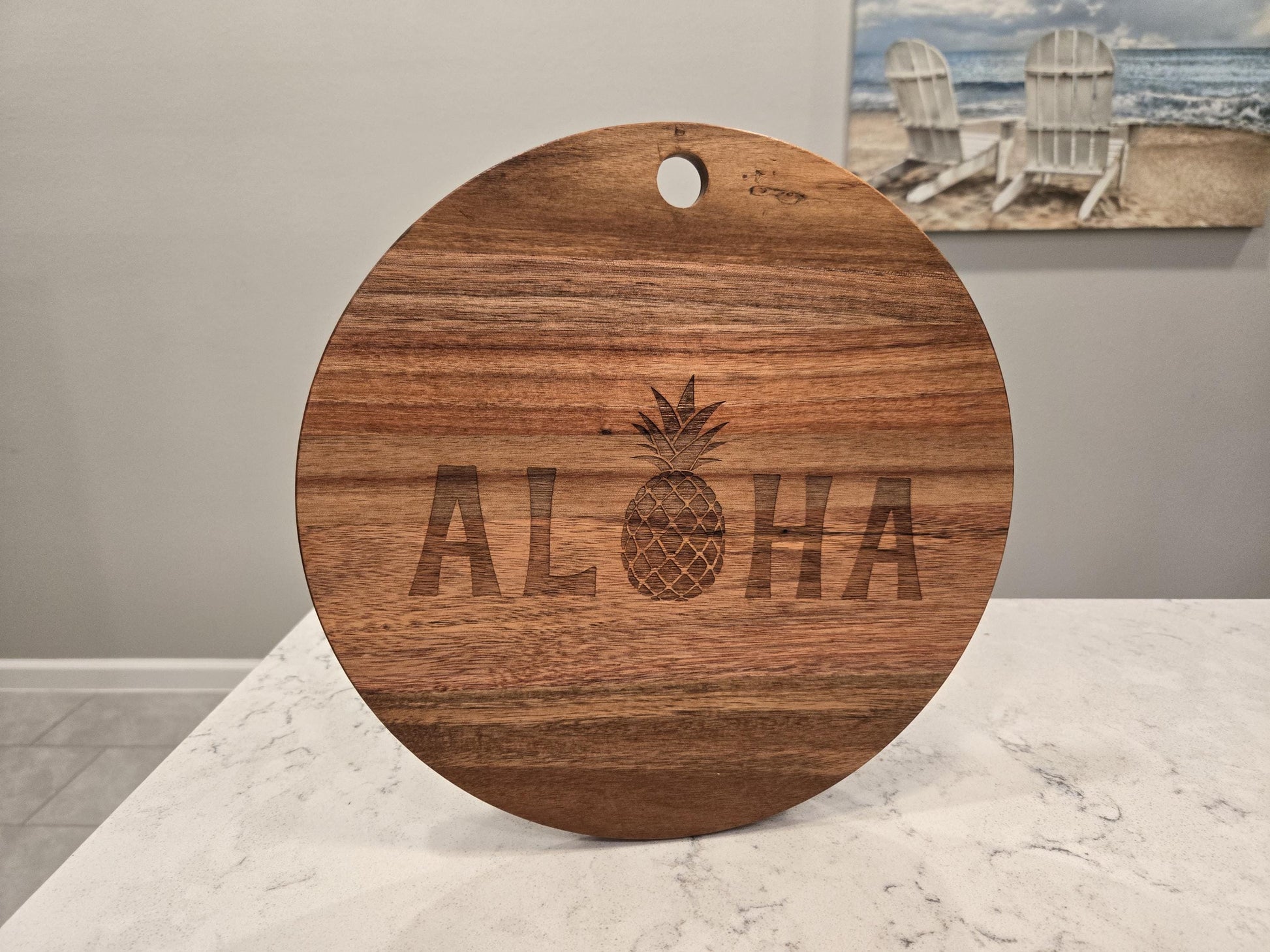 Aloha Acacia Wood Cutting Board