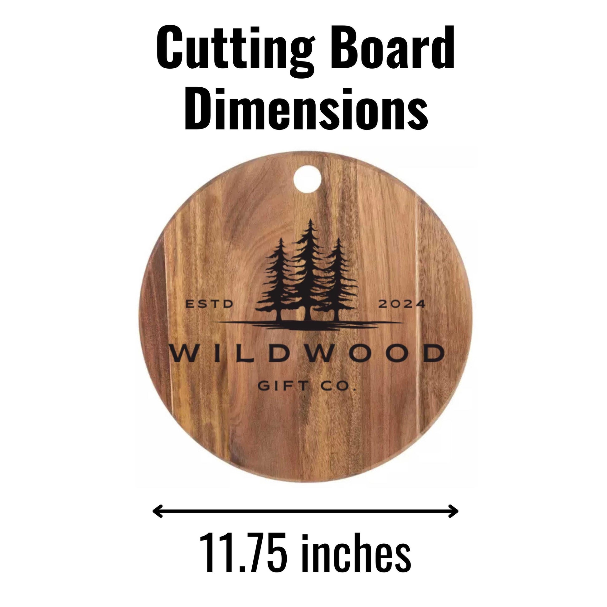 Aloha Acacia Wood Cutting Board