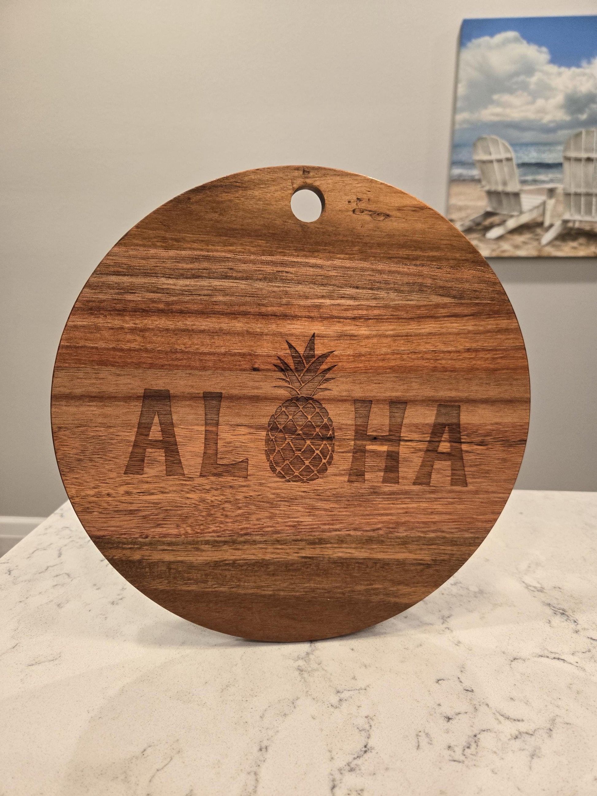 Aloha Acacia Wood Cutting Board