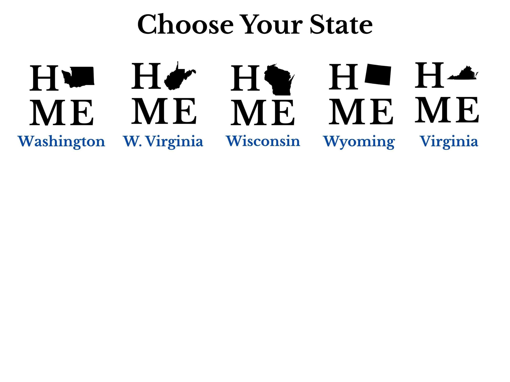 Home State Engraved Coasters