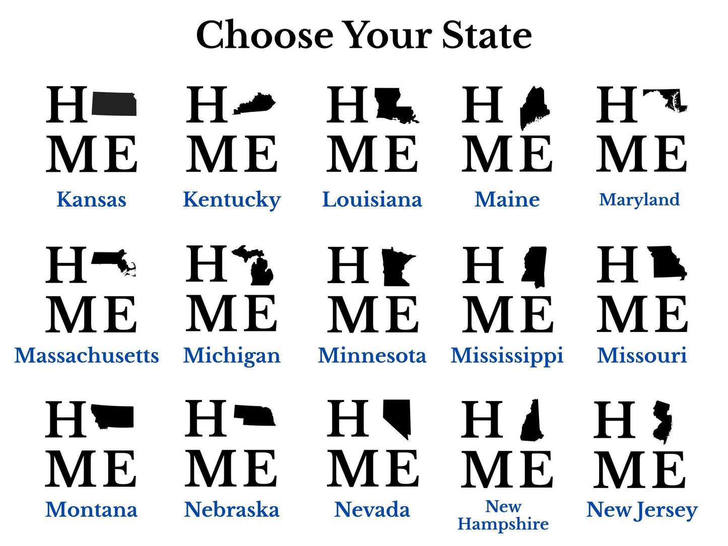 Home State Engraved Coasters