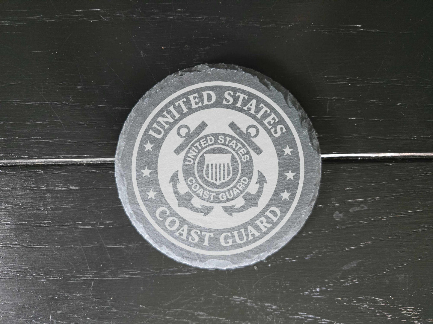 US Coast Guard Coasters Round