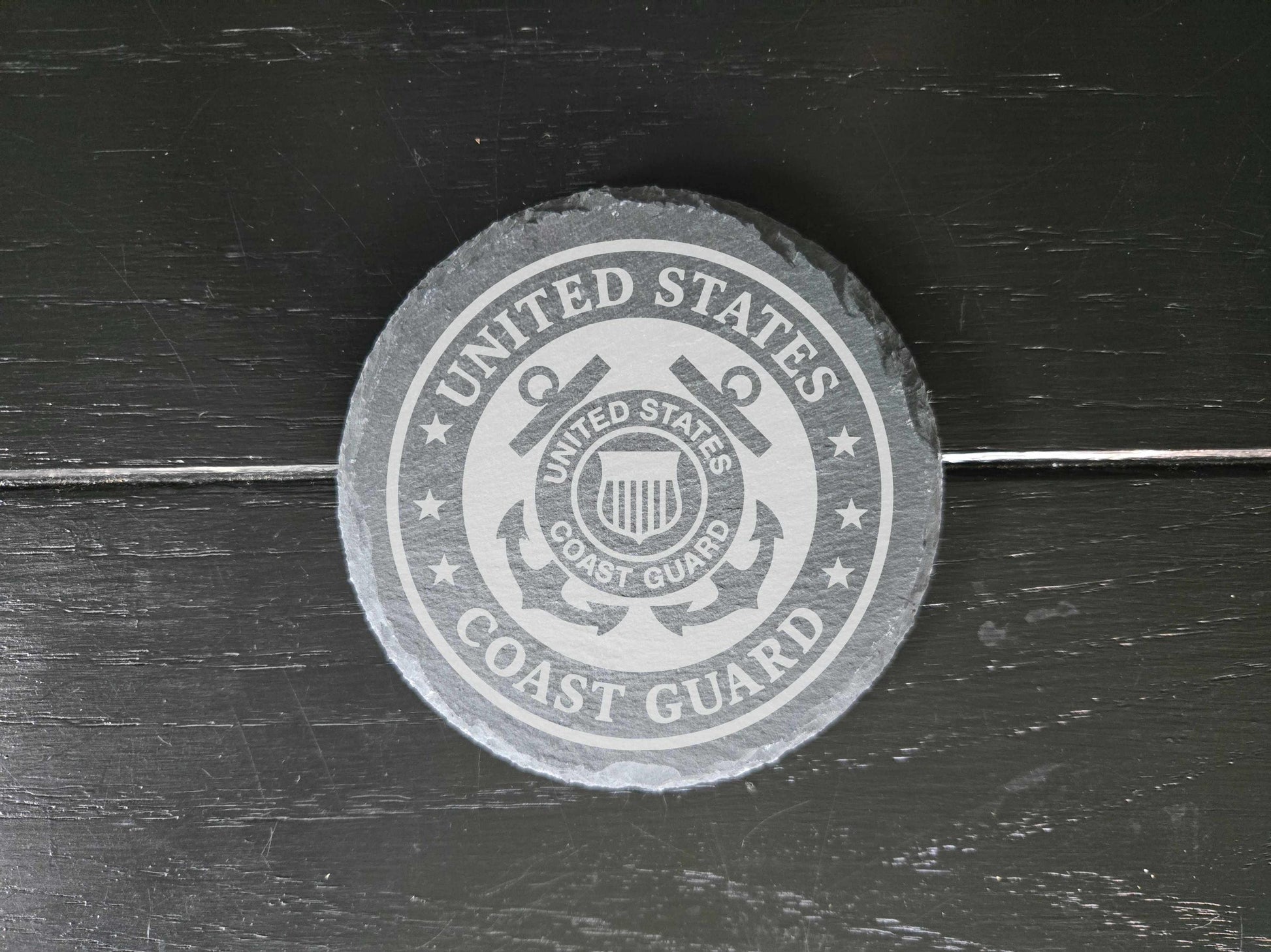 US Coast Guard Coasters Round