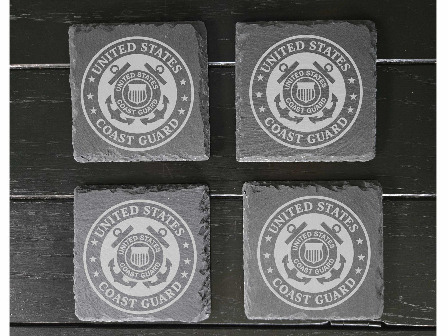 US Coast Guard Coasters Square