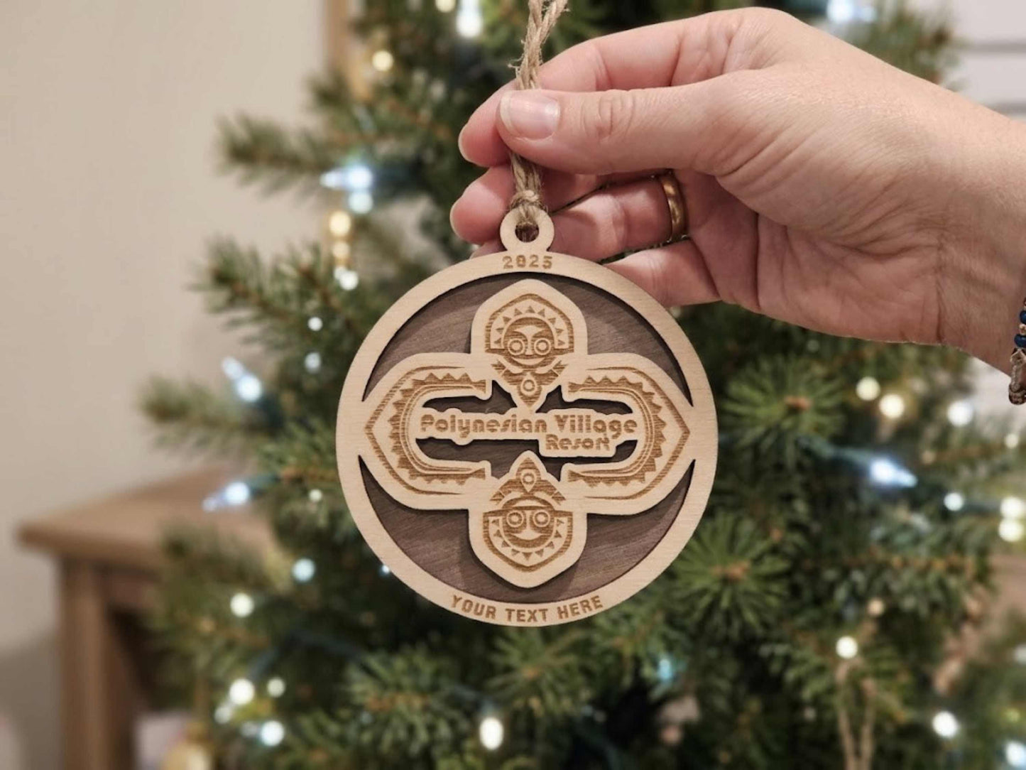 Polynesian Village Resort Disney World Ornament