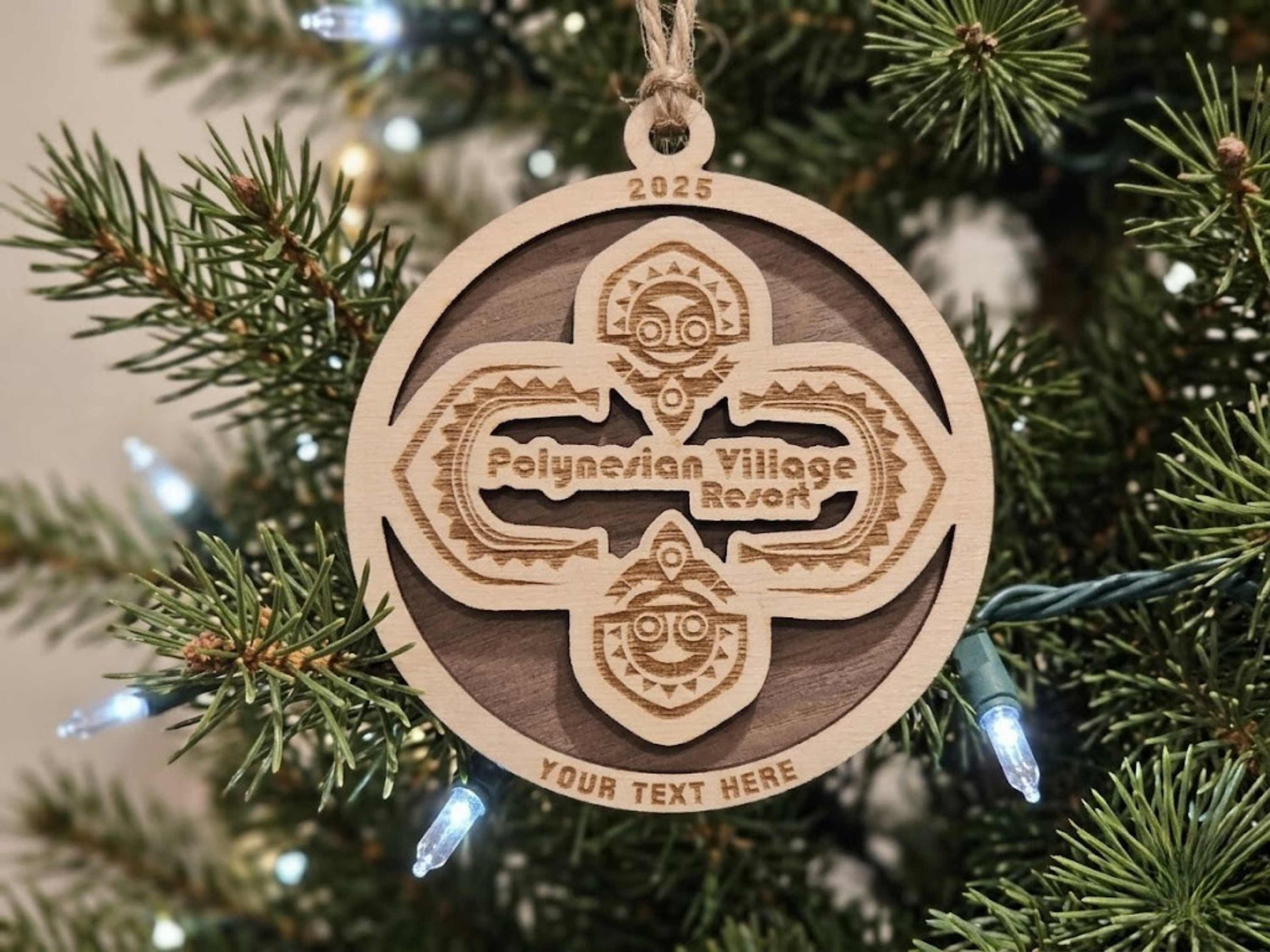 Polynesian Village Resort Disney World Ornament