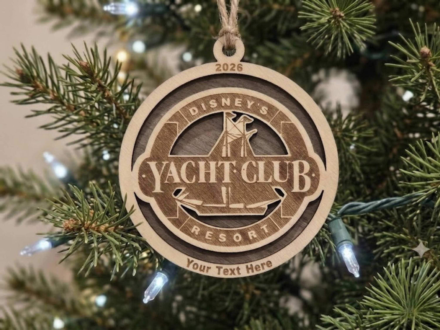 Yacht Club Resort Disney World Ornament