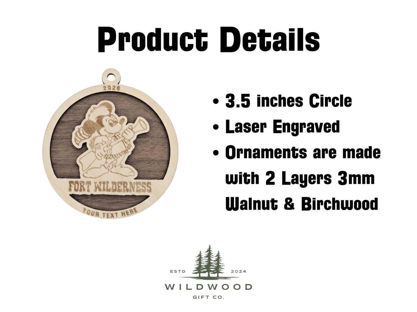 Fort Wilderness Resort and Campground ornament