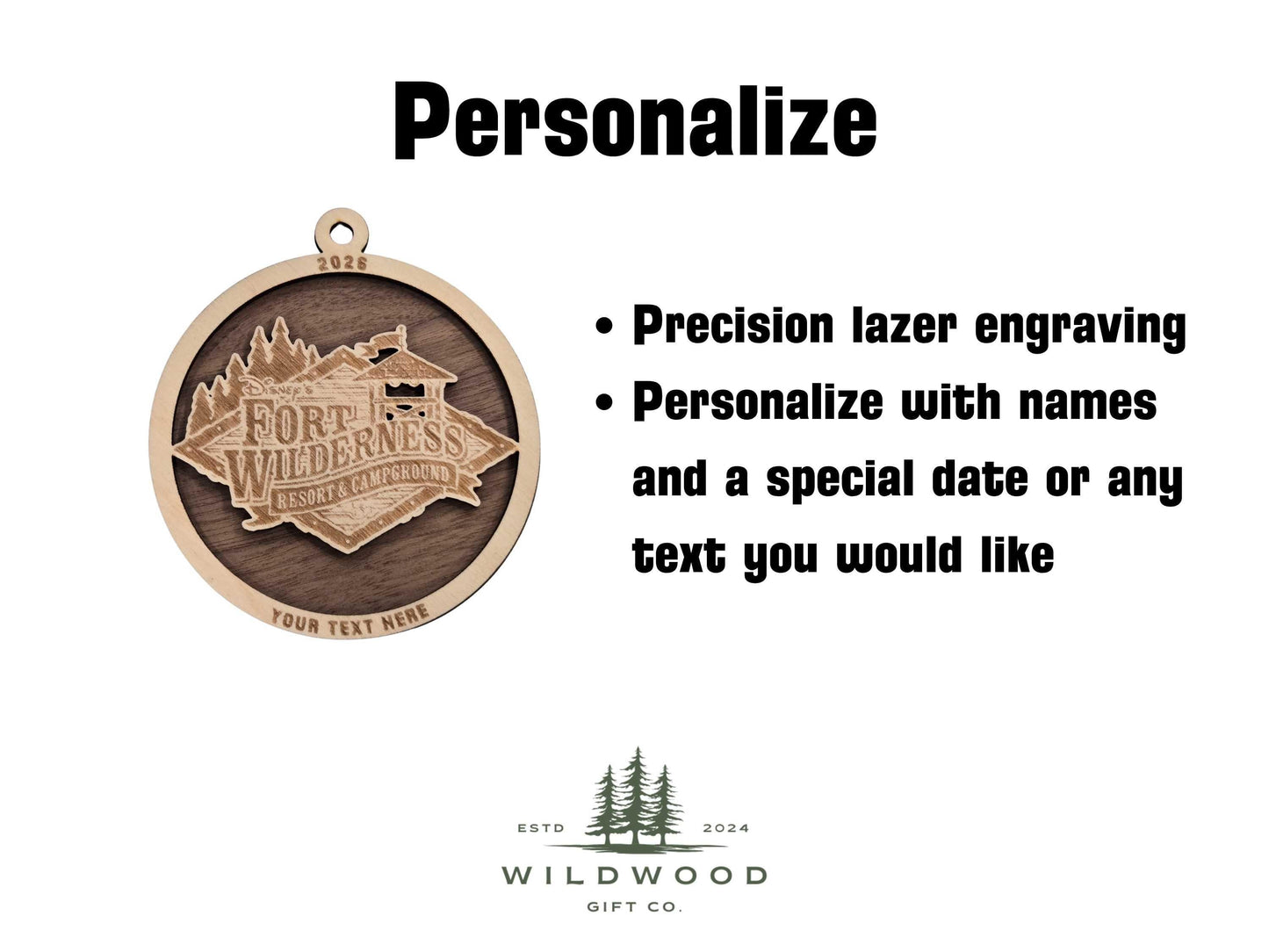 Fort Wilderness Resort and Campground ornament
