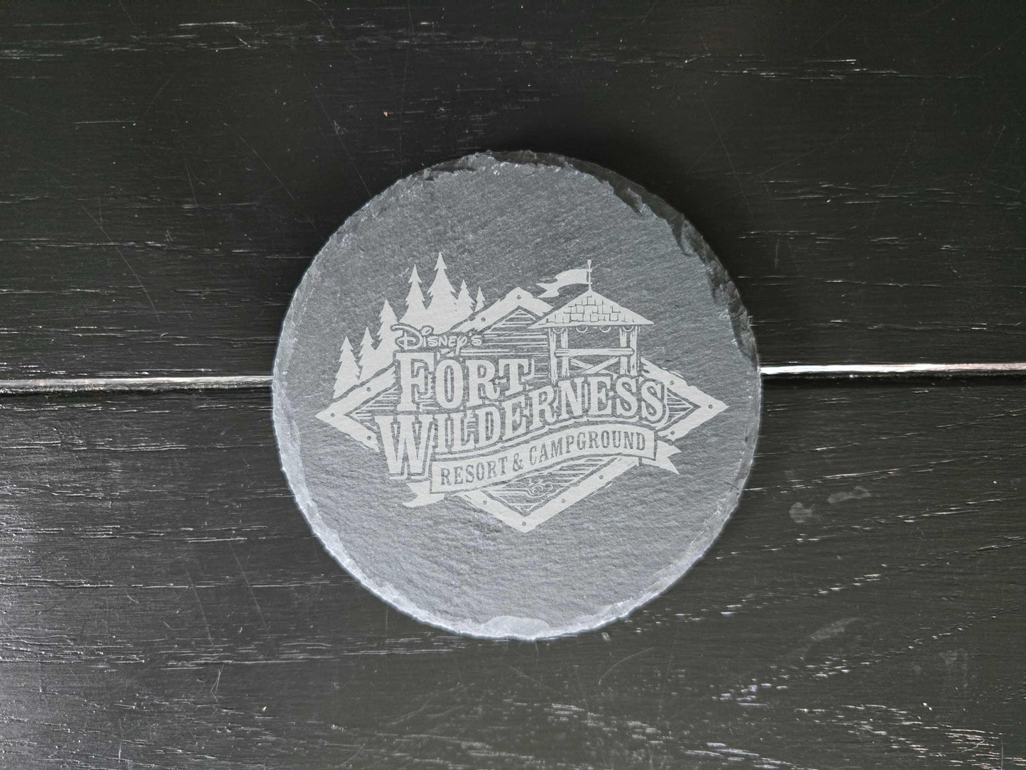 Fort Wilderness Resort Slate Coasters