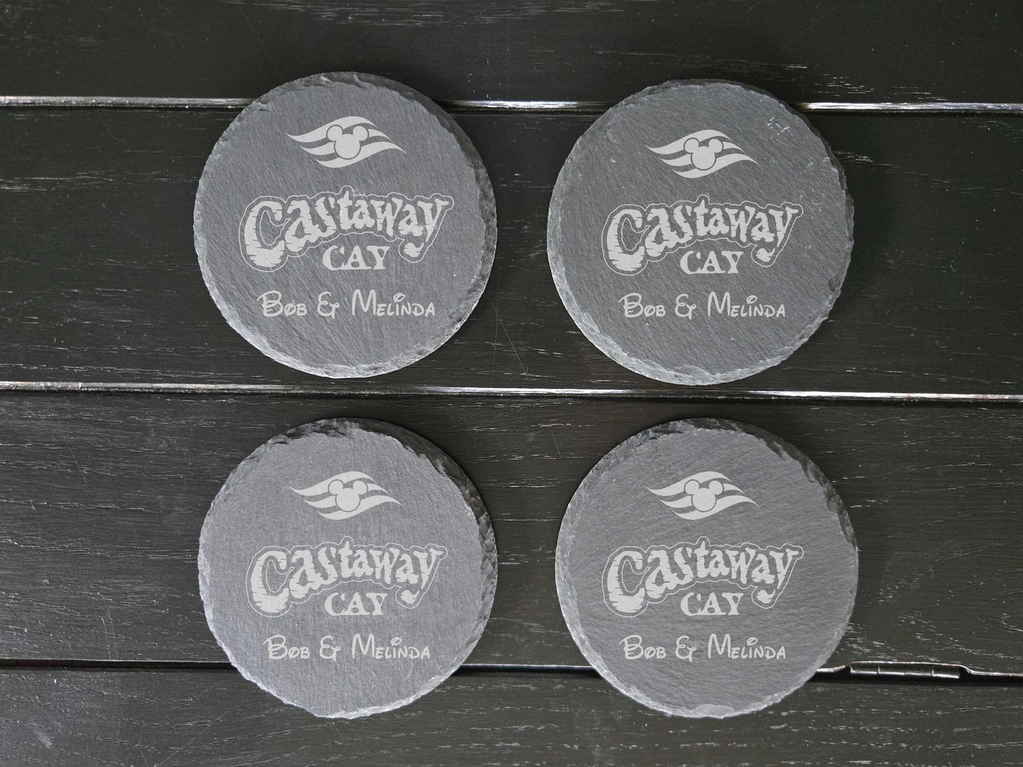 Disney Castaway Cay Drink Coasters